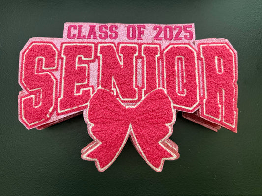 Class Of 2025 Hot Pink & White